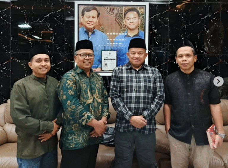 Silaturahmi wakil ketua dewan pembina Partai Gerindra