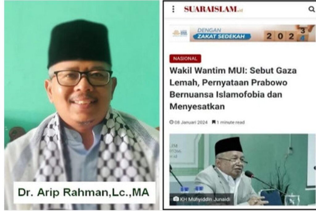 Al-Matien Pro-08 Sebut Prabowo Satu-Satunya Capres yang Kongkrit Dukung Perjuangan Palestina