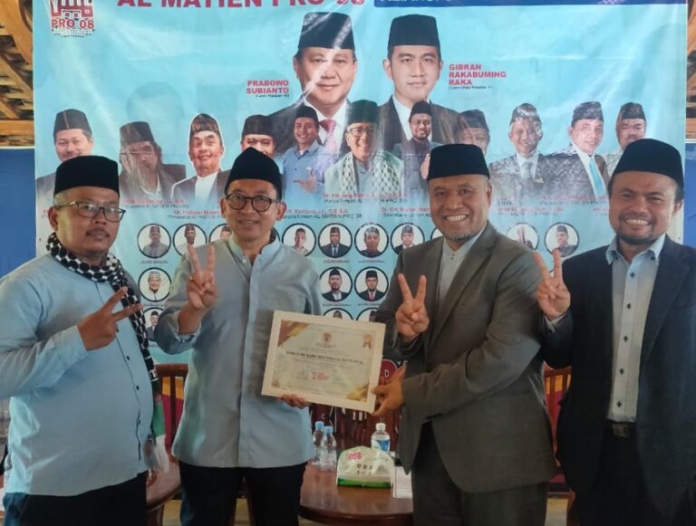 Deklarasi Dukungan Aliansi Ulama Alumni Timur Tengah untuk Pasangan Prabowo–Gibran